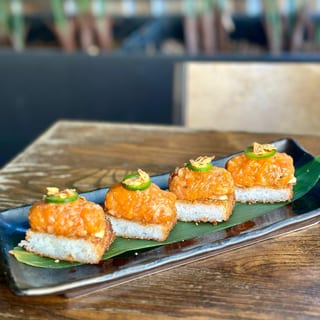 Crispy Spicy Salmon